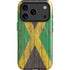 Jamaican Flag Dark Wood iPhone 17 Pro Max Magsafe Impact Case